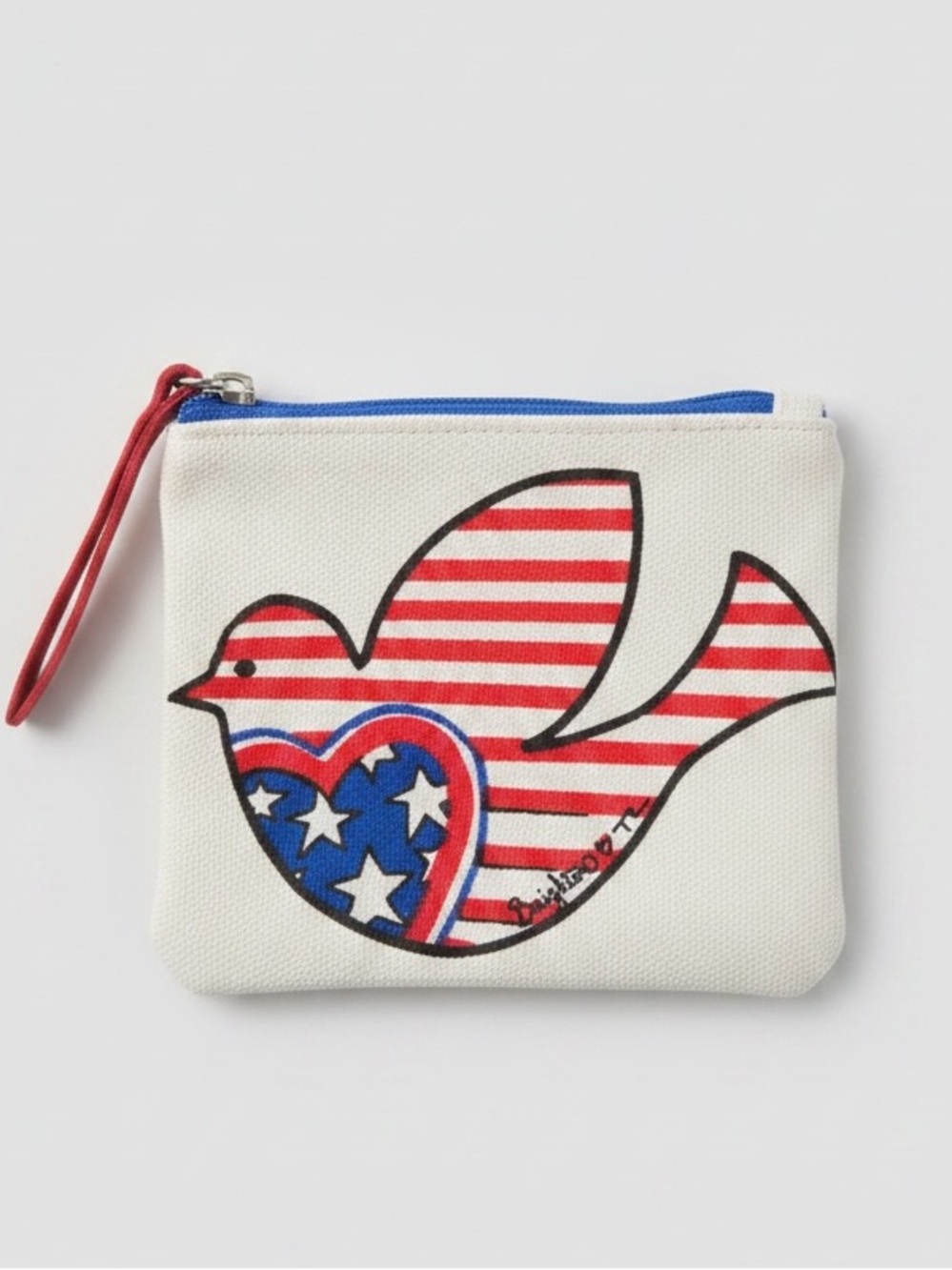 Brighton Show Your Stripes Mini Canvas Pouch
